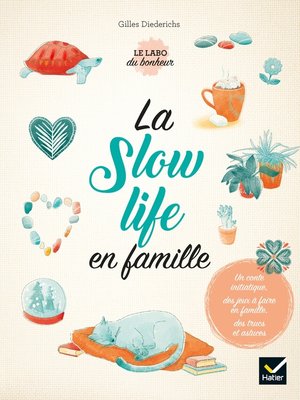 cover image of La slow life en famille